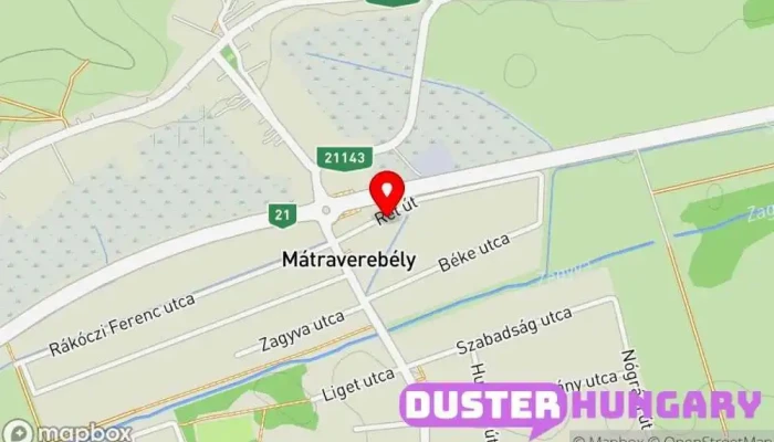 térkép Fekete Tamás Bútorbolt ban Mátraverebély