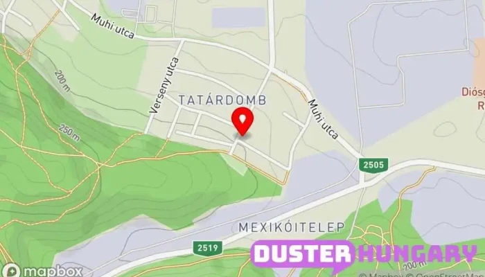 térkép Fellegi Autójavító Kft. Autószerelő ban Miskolc