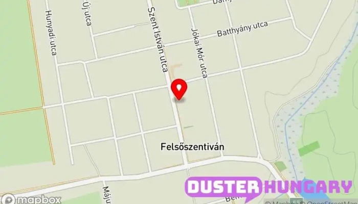 térkép Felsőszentiván  ban Felsőszentiván