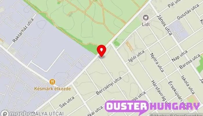 térkép Fenyő Autójavító Autószerelő ban Budapest