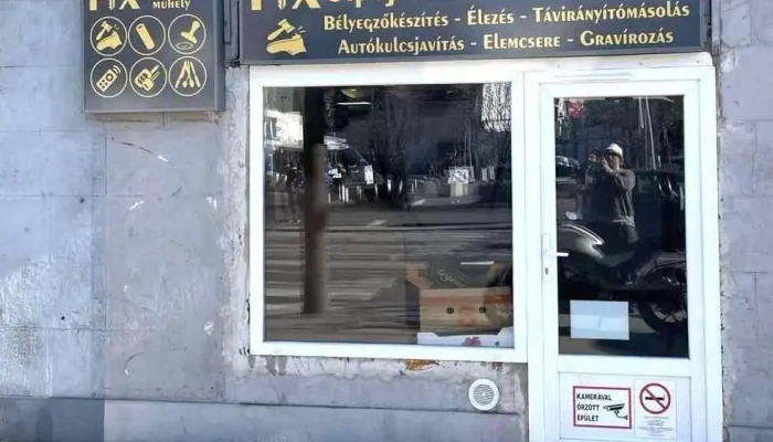 Fix Kulcsmásoló és Cipőjavító Műhely - Budapest