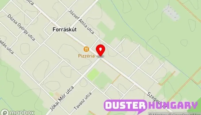 térkép Forráskút  ban Forráskút