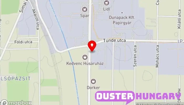 térkép Frissbeton Kft. Készre kevert beton szállítója ban Nyíregyháza