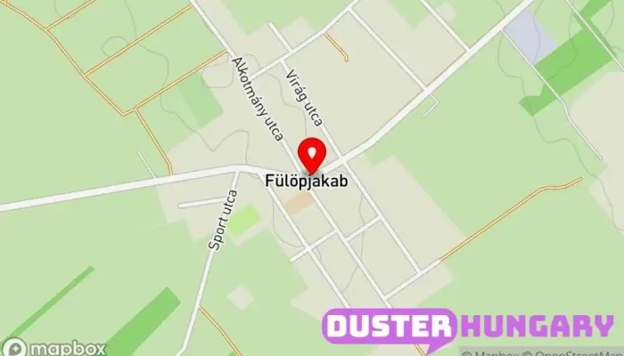 térkép Fülöpjakab  ban Fülöpjakab