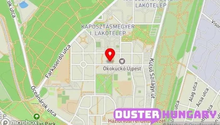 térkép Gaffe Bizt kft. Asztalos, Lakatos, Szerelő ban Budapest