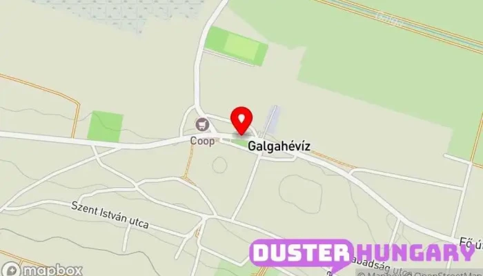 térkép Galgahévíz, községháza Vasútállomás ban Galgahévíz