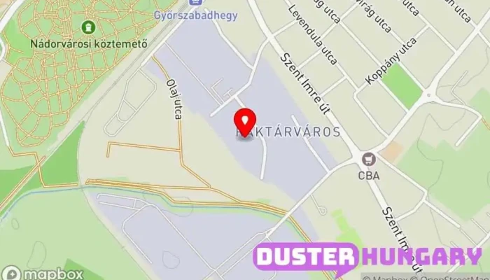 térkép Gaméte Cnc Kft. Fémfeldolgozó műhely ban Győr