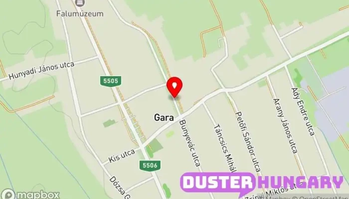 térkép Gara  ban Gara