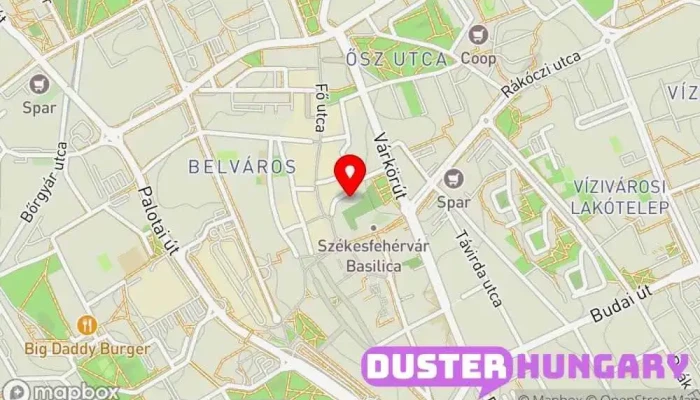 térkép Gázboy-2003 Kft. Építőanyagokat forgalmazó üzlet ban Székesfehérvár