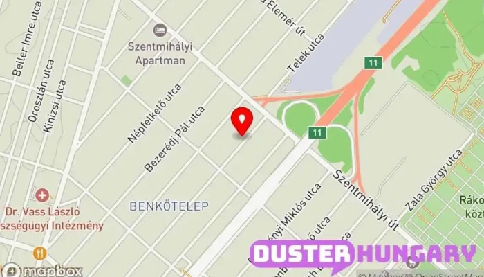 térkép Gépjármű horpadás és jégkár javítás Horpadásjavítás ban Budapest