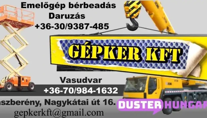 Gepker Kft Osszes - Jászberény