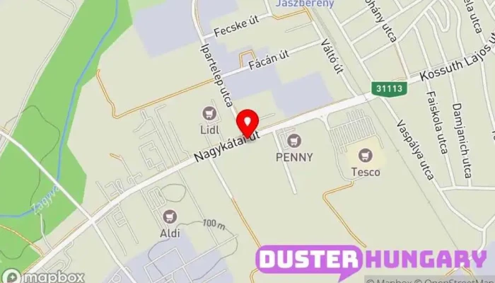 térkép Gépker Kft Gépészmérnök, Darukölcsönző ban Jászberény
