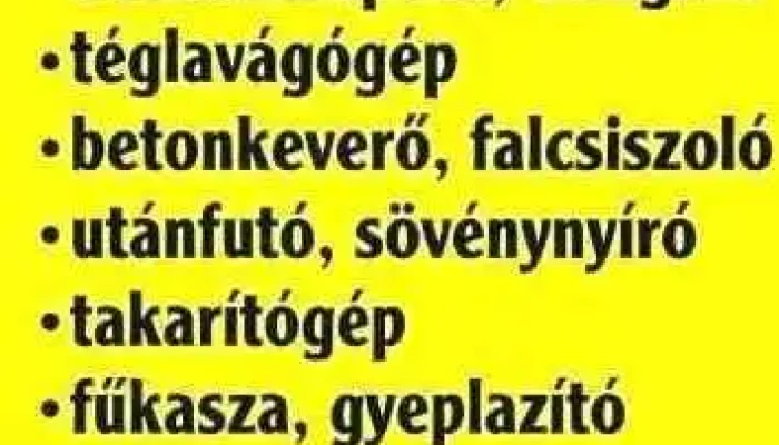 Gepkolcsonzo Es Kulcsmasolo A Tulajdonostol - Páty