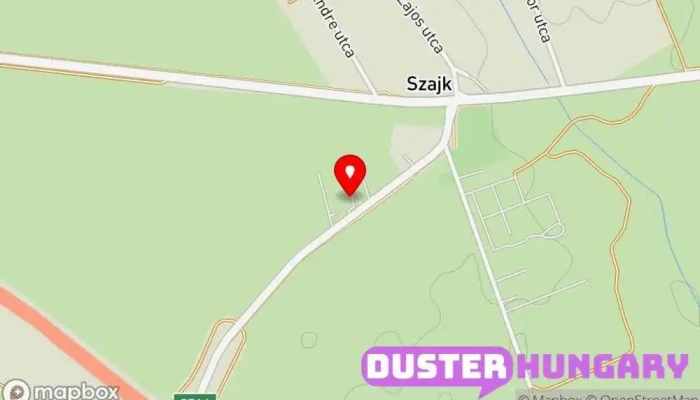 térkép GHK Kft. Lakatos ban Szajk