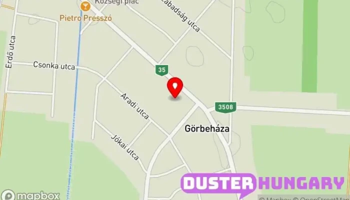 térkép Görbeháza  ban Görbeháza