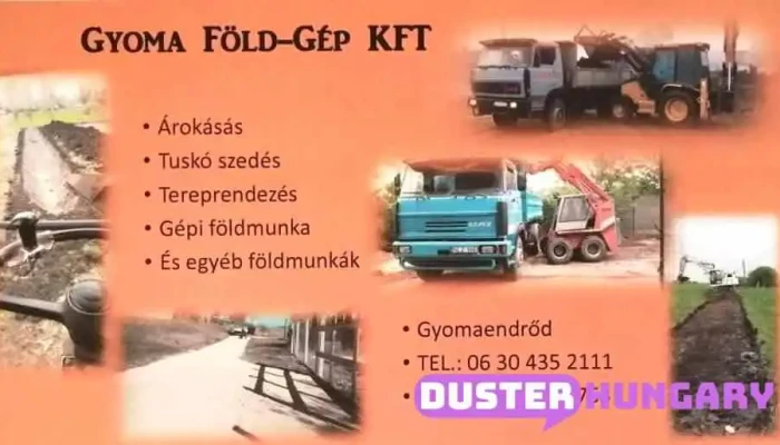 Gyoma Fold Gep Kft Osszes - Gyomaendrőd