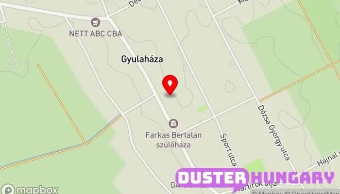 térkép Gyulaháza  ban Gyulaháza