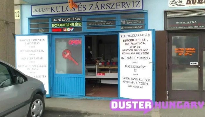 Haasz Kulcs Es Zarszerviz Kulso - Fszt