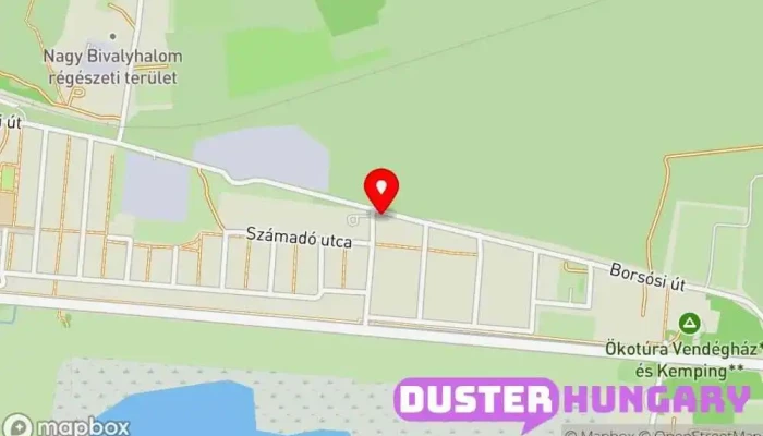 térkép Hajdu Lovasudvar Hortobágy Szálloda ban Hortobágy