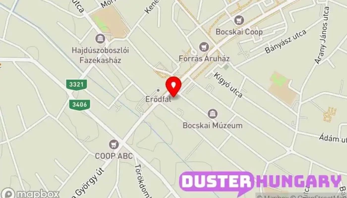térkép Hajdúszoboszlói Polgármesteri Hivatal Városi önkormányzati hivatal ban Hajdúszoboszló