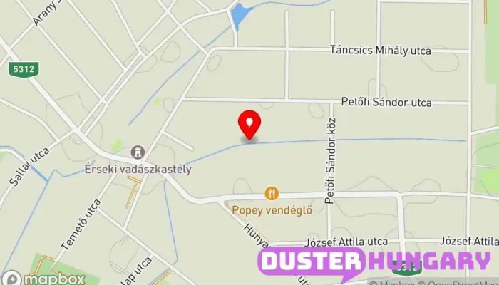 térkép Hajós  ban Hajós