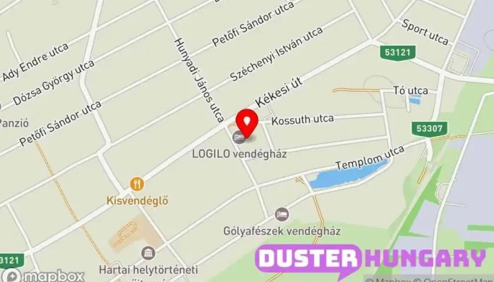 térkép Harta  ban Harta