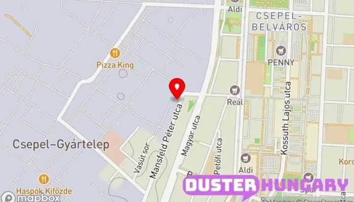 térkép Hauser Kerékpár Kft. Kerékpárbolt ban Budapest