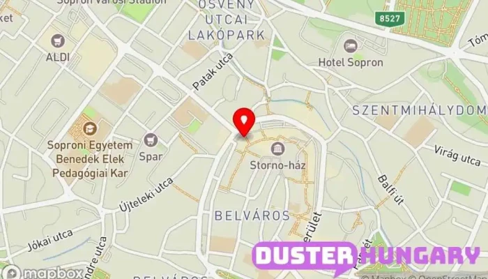 térkép HÁZ I REND MOZGÓ ZÁRLAKATOS, ZÁRSZERELÉS, ZÁRJAVÍTÁS Szerelő, Lakatos ban Sopron