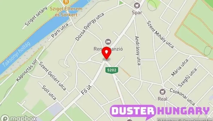 térkép Házias Ételbár Étterem ban Taksony