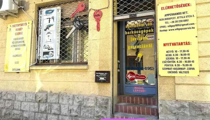Háztartási és kisgép szerviz-javítás Óbuda-Csillaghegy - Budapest