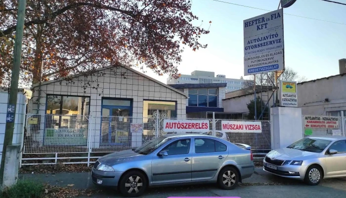 Hefter Jozsef Autojavito   Autojavito Es Muszaki Vizsgaztato Osszes - Budapest