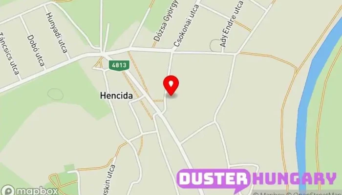 térkép Hencida  ban Hencida