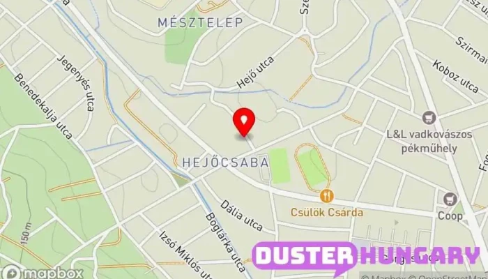 térkép Holobrádi Zoltán autófényező műhelye Autószerelő ban Miskolc