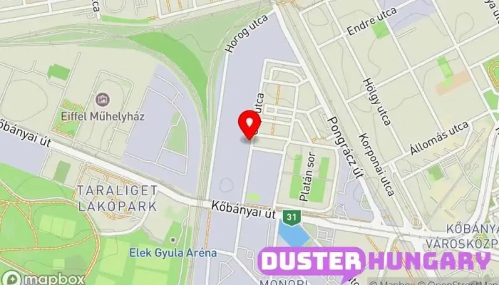 térkép Homa-Autó Kft Sofőrszolgálat ban Budapest