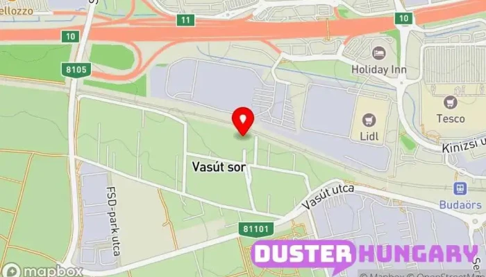 térkép Homm Kft. Buszvállalat ban Budaörs