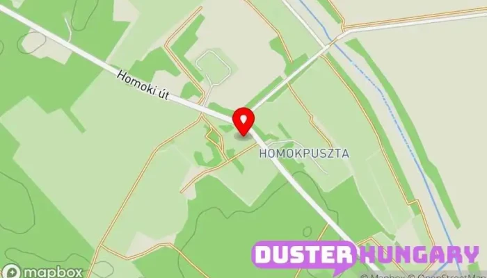 térkép Homokpuszta tanya Lakóház-komplexum ban Szalkszentmárton