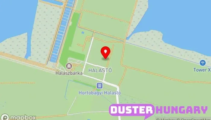 térkép Hortobágyi halastó  ban Hortobágy