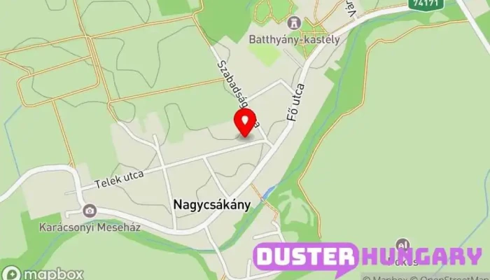 térkép Horváth Balázs Autójavító ban Csákánydoroszló