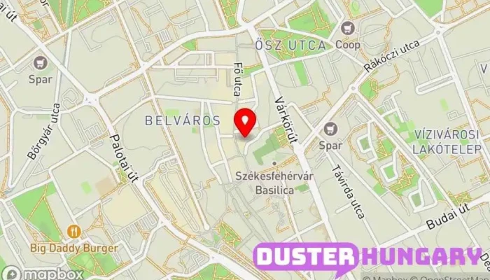 térkép Horváth Gábor  ban Székesfehérvár