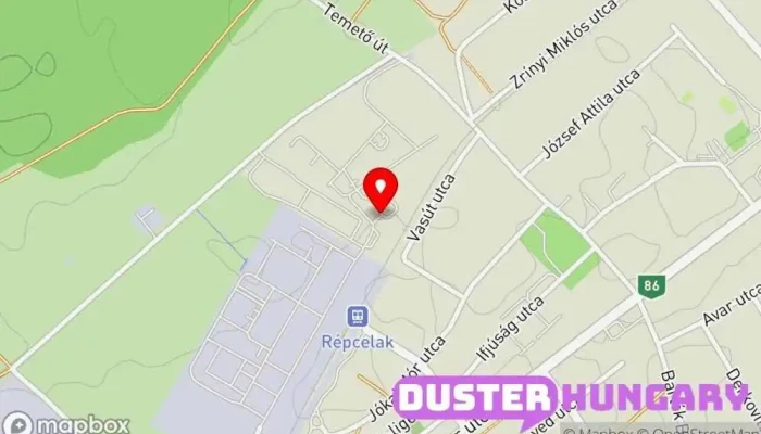 térkép Hulladékudvar Szeméttelep ban Répcelak