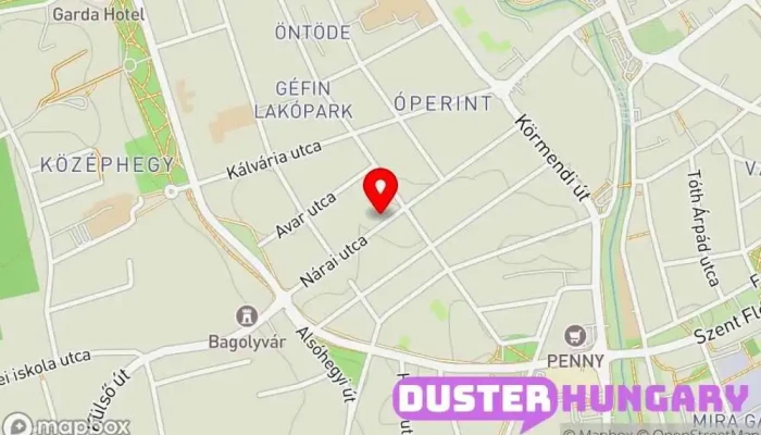 térkép Huszár Szabolics Autószereló Mester Autójavító ban Szombathely