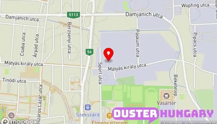 térkép Ibvier Kereskedelmi Bt. Barkácsbolt, Kulcsmásolás, Élezés ban Szekszárd