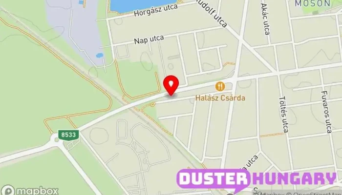 térkép Igaz Rezső  ban Mosonmagyaróvár