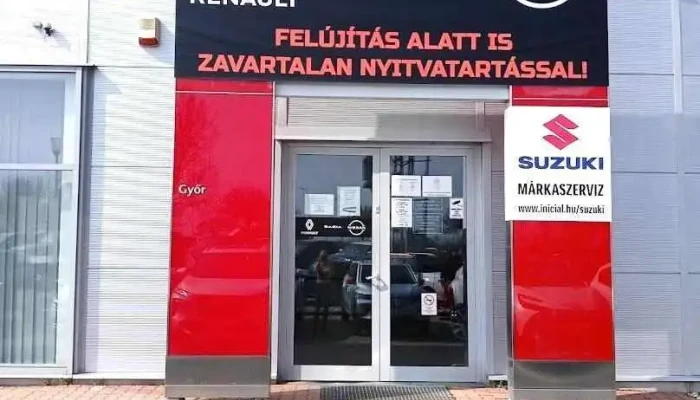 Iniciál Suzuki Márkaszerviz - Győr
