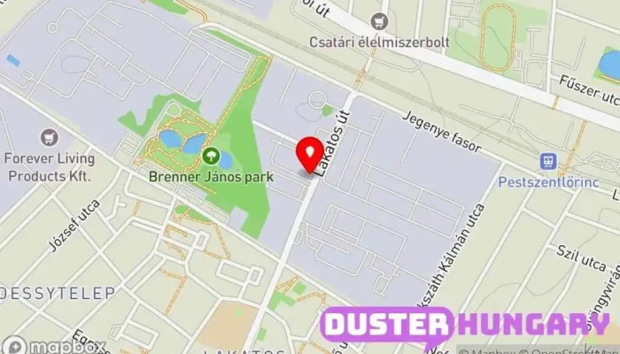 térkép Italinox Hungária Kft. Acélforgalmazó, Rozsdamentesacél-üzem, Raktár ban Budapest