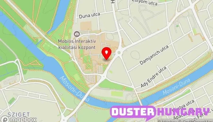 térkép Járműipari Kutatóközpont - JKK Kutatóintézet ban Győr