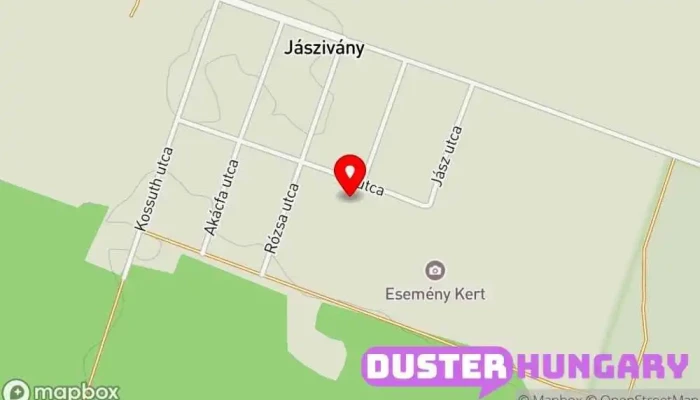 térkép Jász Intertrans Kft - lángvágás,plazmavágás, acélszerkezet gyártás Gyártó, Acélgyártó ban Jászivány
