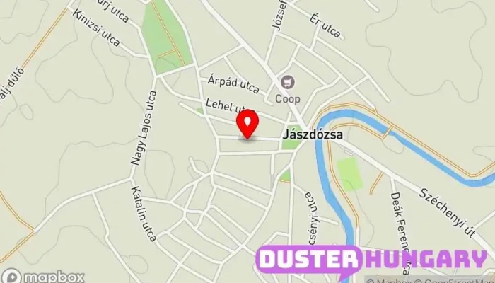 térkép Jászdózsa  ban Jászdózsa