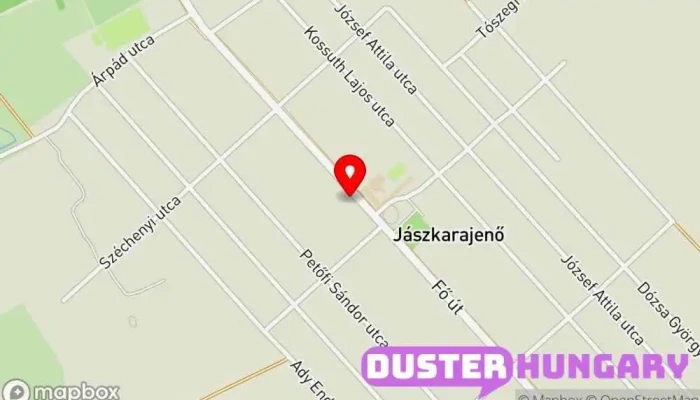 térkép Jászkarajenő  ban Jászkarajenő