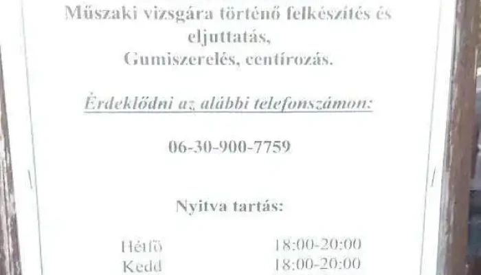 Jenes Lóránt - autószerelő - Nagyréde